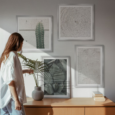 Composição de quadros Texturas de verão dos trópicos