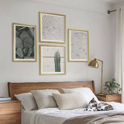 Composição de quadros Texturas de verão dos trópicos
