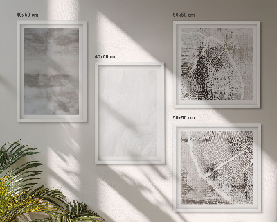 Composição de quadros Formas abstratas modernas