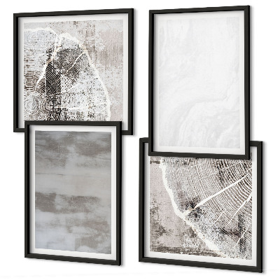 Composição de quadros Formas abstratas modernas