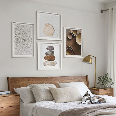 Composição de quadros Texturas na arte moderna