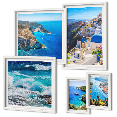 Galeria de parede Paisagem do Mar Egeu