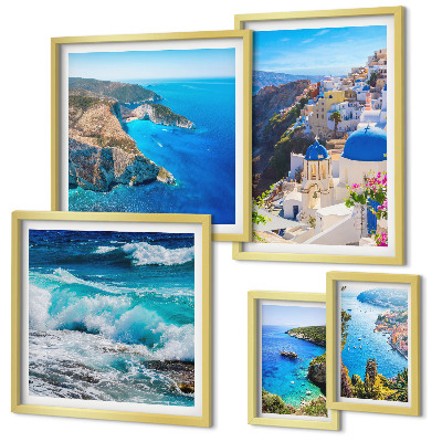 Galeria de parede Paisagem do Mar Egeu