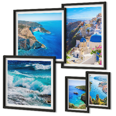 Galeria de parede Paisagem do Mar Egeu