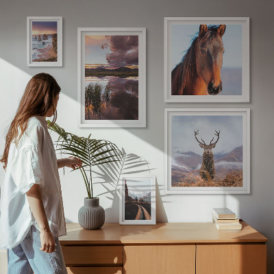 Galeria de parede A beleza natural das paisagens