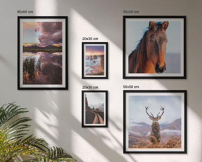 Galeria de parede A beleza natural das paisagens