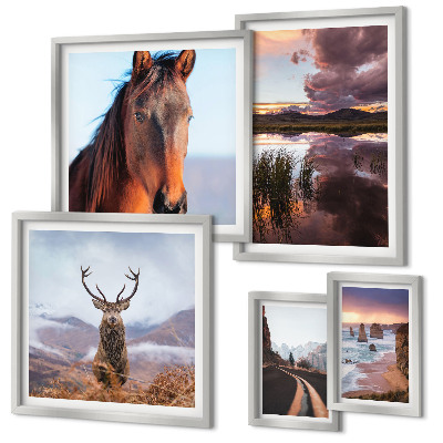 Galeria de parede A beleza natural das paisagens