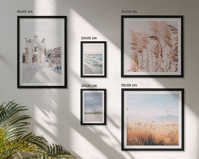 Parede galeria de quadros Paisagens litorâneas elegantes