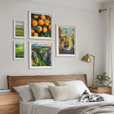 Galeria de quadros para parede com paisagens rurais encantadoras