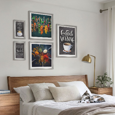 Parede galeria de quadros Ideias de café para amantes de café