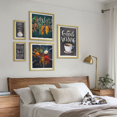 Parede galeria de quadros Ideias de café para amantes de café