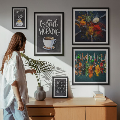 Parede galeria de quadros Ideias de café para amantes de café