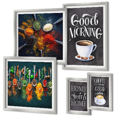 Parede galeria de quadros Ideias de café para amantes de café