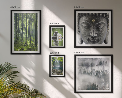 Galeria de parede Temas relaxantes de natureza zen