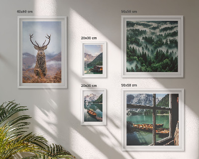 Parede galeria de quadros Natureza, animais selvagens, montanhas