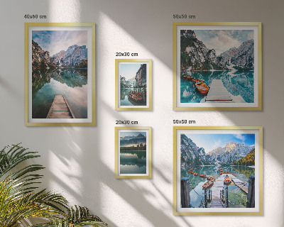 Galeria de parede Lagos de montanha e natureza