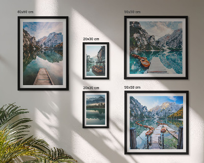 Galeria de parede Lagos de montanha e natureza