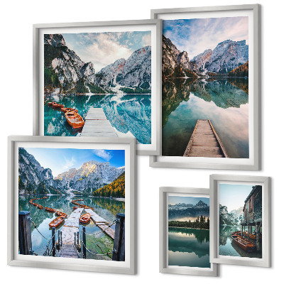 Galeria de parede Lagos de montanha e natureza