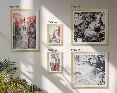 Galeria de parede Flores e padrões parisienses