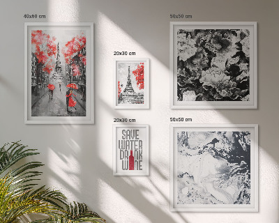 Galeria de parede Flores e padrões parisienses