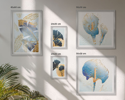 Galeria de parede Motivos vegetais modernos
