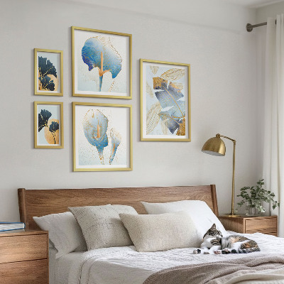Galeria de parede Motivos vegetais modernos