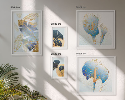 Galeria de parede Motivos vegetais modernos