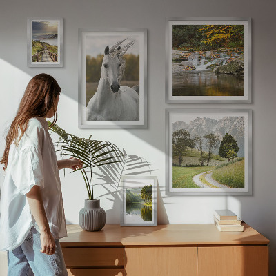 Galeria de parede Paisagens Paisagens Cavalo