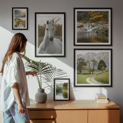 Galeria de parede Paisagens Paisagens Cavalo