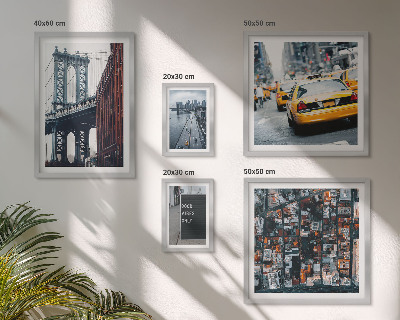 Parede galeria de quadros Vistas encantadoras de Nova York