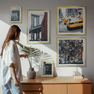 Parede galeria de quadros Vistas encantadoras de Nova York