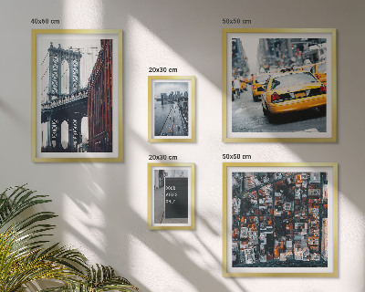 Parede galeria de quadros Vistas encantadoras de Nova York
