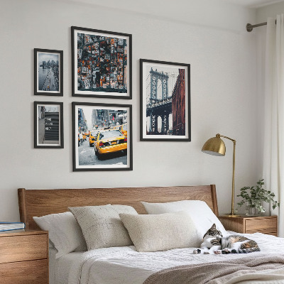 Parede galeria de quadros Vistas encantadoras de Nova York