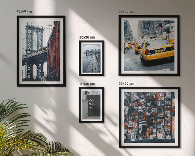 Parede galeria de quadros Vistas encantadoras de Nova York