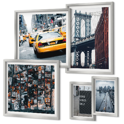 Parede galeria de quadros Vistas encantadoras de Nova York
