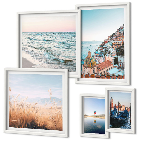 Galeria de parede Vistas encantadoras para o mar