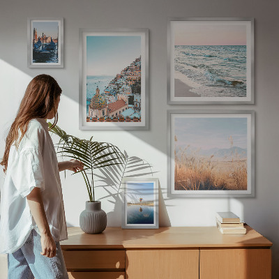 Galeria de parede Vistas encantadoras para o mar