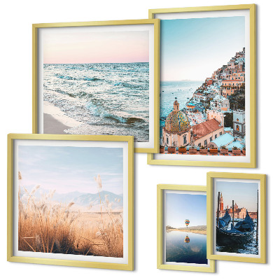 Galeria de parede Vistas encantadoras para o mar