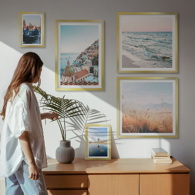 Galeria de parede Vistas encantadoras para o mar