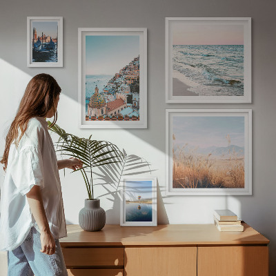 Galeria de parede Vistas encantadoras para o mar