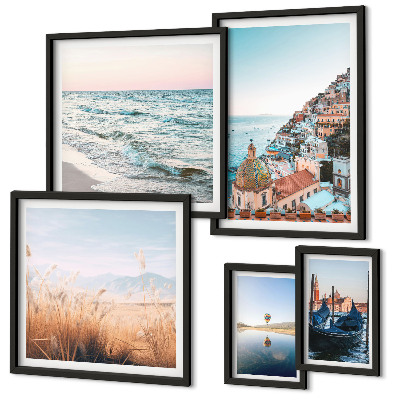 Galeria de parede Vistas encantadoras para o mar