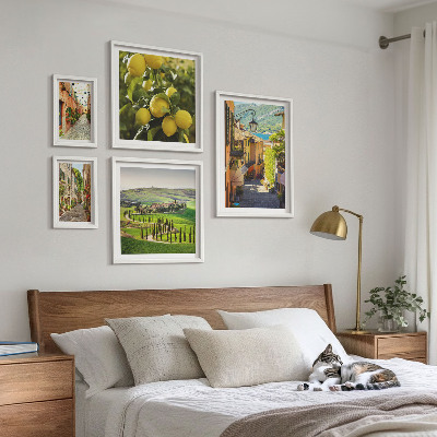 Galeria de parede Ruas encantadoras da paisagem italiana