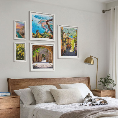 Parede galeria de quadros Vistas encantadoras para o mar