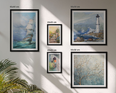 Galeria de parede Aventuras marítimas e paisagens