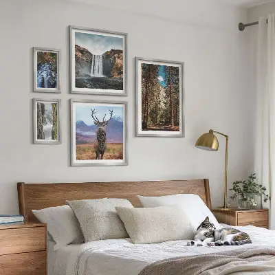 Galeria de quadros para parede com paisagens, cachoeiras e natureza