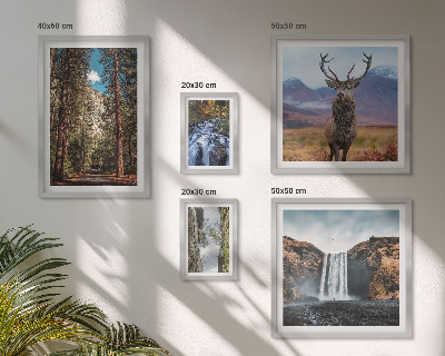 Parede galeria de quadros Paisagens, cachoeiras, natureza