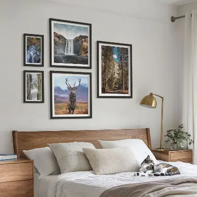 Galeria de quadros para parede com paisagens, cachoeiras e natureza