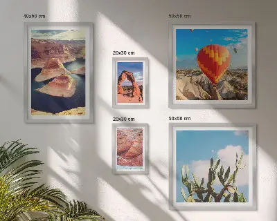Galeria de parede paisagens de montanhas e águas