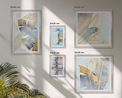 Galeria de parede Motivos vegetais modernos