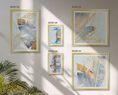 Galeria de parede Motivos vegetais modernos